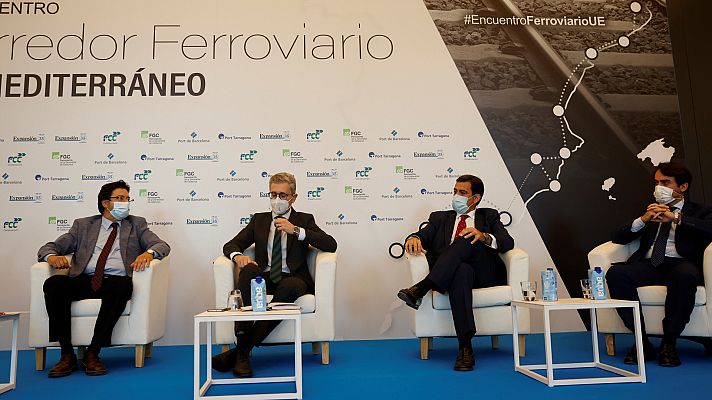 Telediario 1 - El Corredor Mediterráneo, sin visos de completarse en 2025