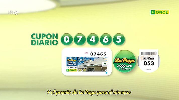 Sorteos ONCE - Sorteo ONCE - 10/11/21