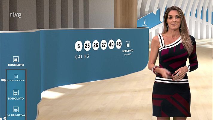 Loterías - Sorteo de la Bonoloto del 10/11/2021