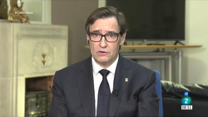 Cafè d'idees - Illa: "Si la CUP esmena la totalitat, es trenca la majoria"