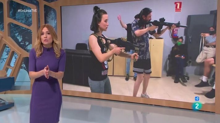 En Línia - Super esportistes, jornada laboral  i perills dels rodatges