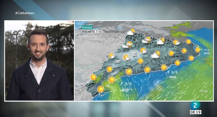 El temps - El temporal va de baixa, cap de setmana més tranquil