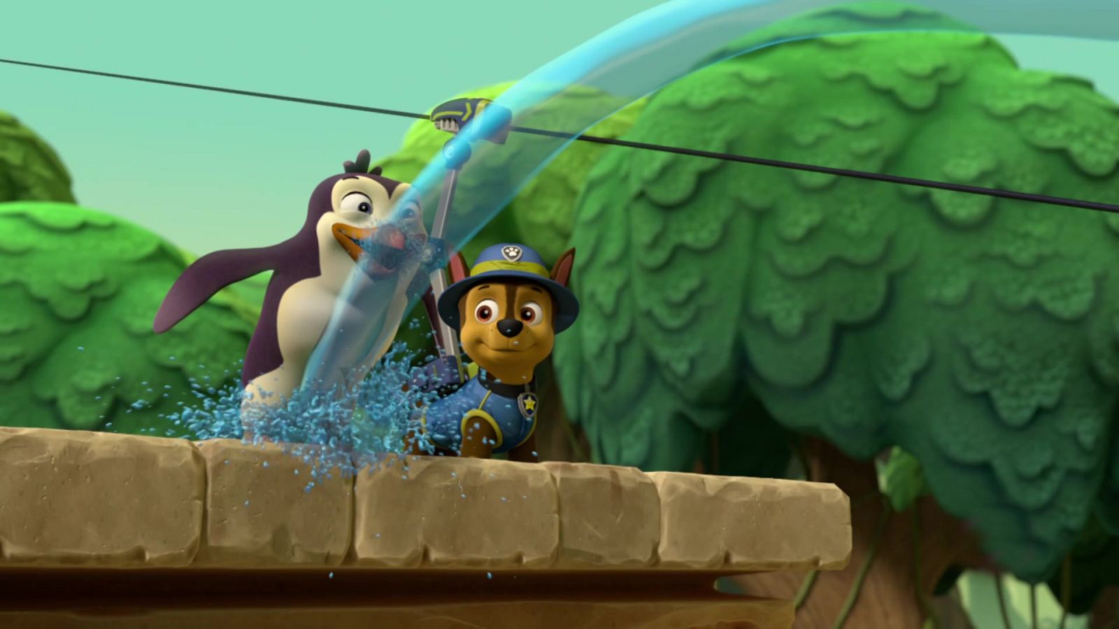 La patrulla salva a los pingüinos de la jungla - La patrulla canina | Ver