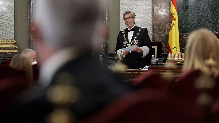 Telediario 1 - El Gobierno espera llegar a un acuerdo con el PP para el CGPJ tras la renovación del Constitucional