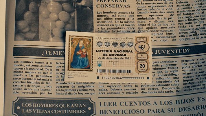 Telediario 1 - El pueblo de Navarra que protagoniza el anuncio de la Lotería de Navidad se queda sin décimos