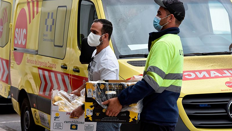 Volcán Cumbre Vieja: la Policía dona sus horas extra de trabajo | Ver