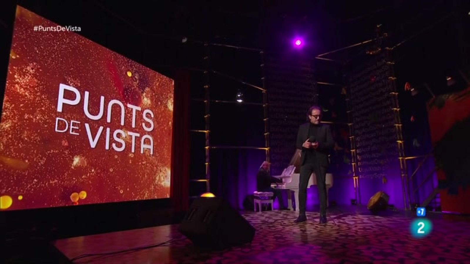 Actuació David Escamilla a Punts de vista