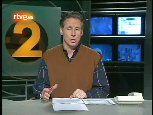 La 2 Noticias - Lorenzo Milá y los ambigramas