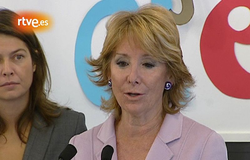 Aguirre planta a Rajoy