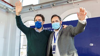 Garc�a Egea apela a la unidad del PP: "Son los militantes los que eligen"