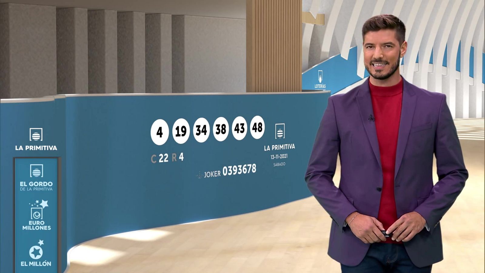 Sorteo de la Bonoloto y Primitiva del 13/11/2021 - ver ahora