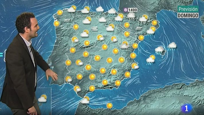 El tiempo - Lluvias en Baleares y en la costa catalana
