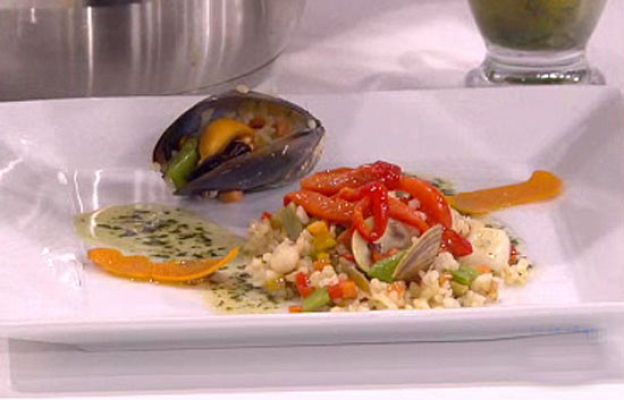 RTVE Cocina - Arroz con chirlas y pimientos