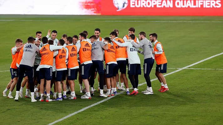Telediario Fin de Semana - La selección estará arropada por más de 50.000 aficionados en La Cartuja