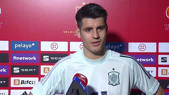 Fútbol - Morata: "Hemos trabajado mucho para lograr este objetivo"