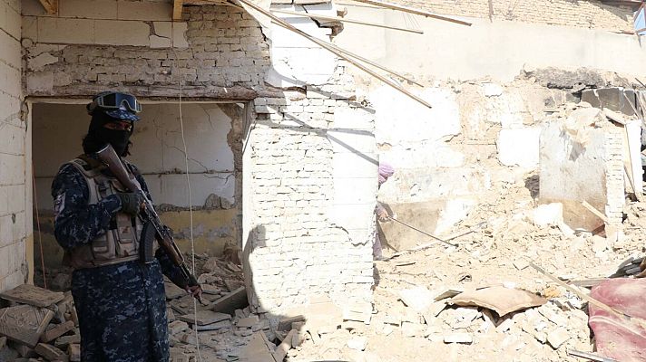 Telediario 1 - Estados Unidos reconoce un bombardeo contra mujeres y niños en Siria en 2019