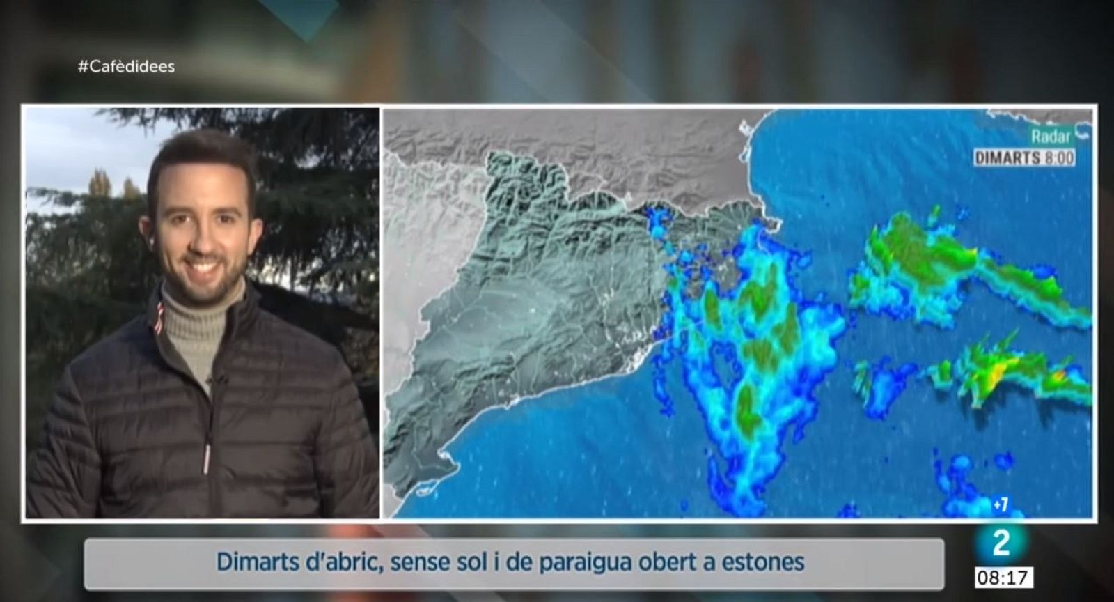 El Temps (16/11/2021) - El cel s'anirà ennuvolant de ponent a llevant i cauran precipitacions disperses. L'ambient serà fred per l'època tot el dia.