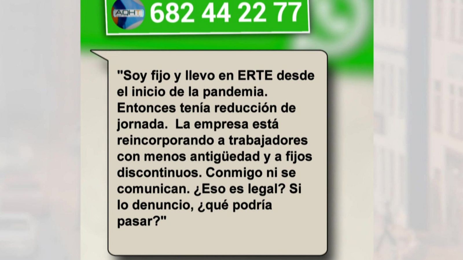 Aquí hay trabajo - ¿Qué pasa si estás en ERTE y no te llaman de vuelta al trabajo? - ver ahora