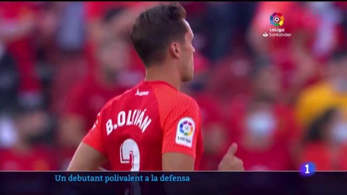 Informatiu Balear - Brian Oliván debuta amb bon peu a Primera.