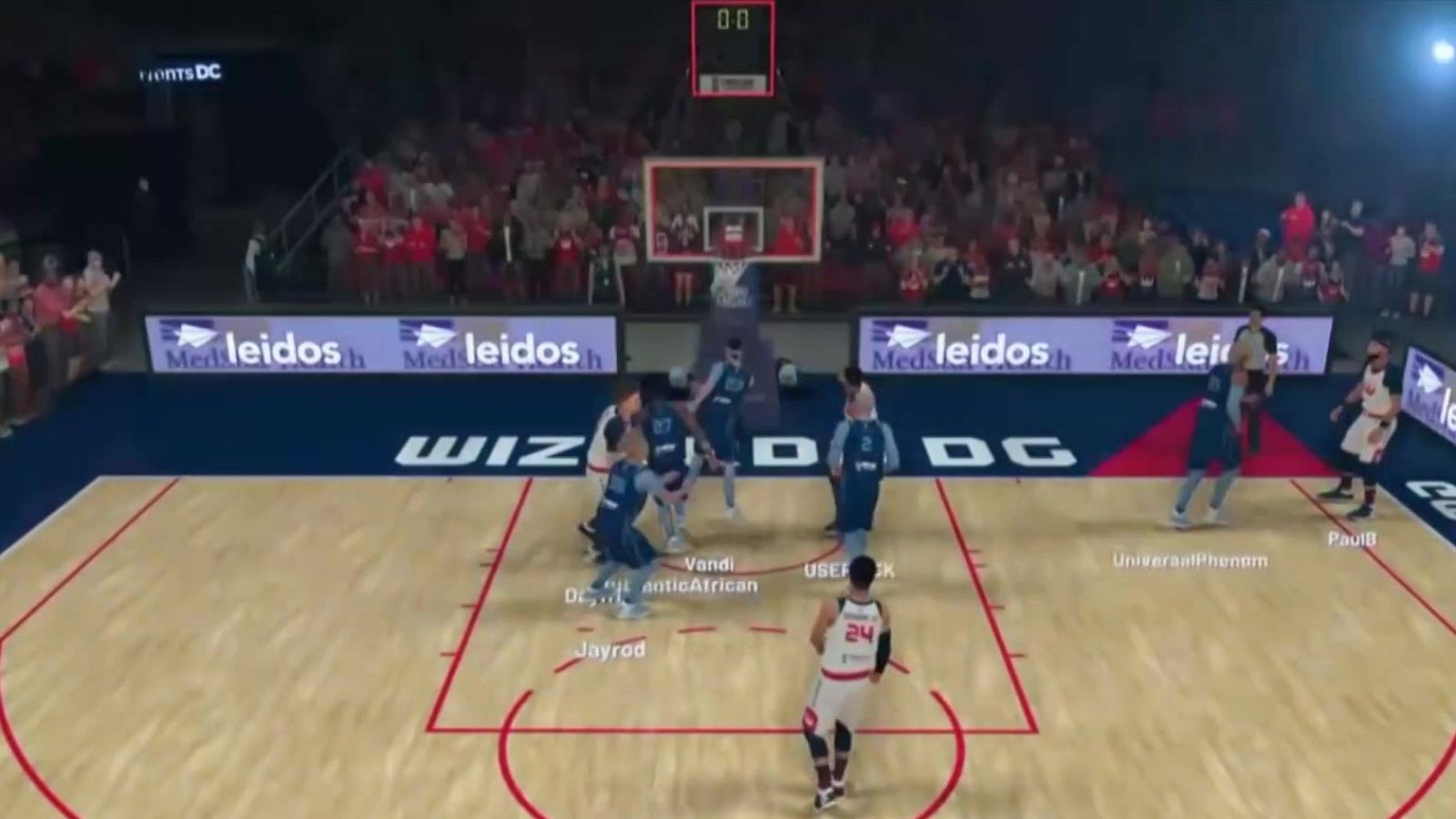 Dux, el único equipo español y europeo en la NBA virtual | Ver