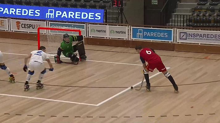Hockey sobre patines - Campeonato de Europa: Italia - España