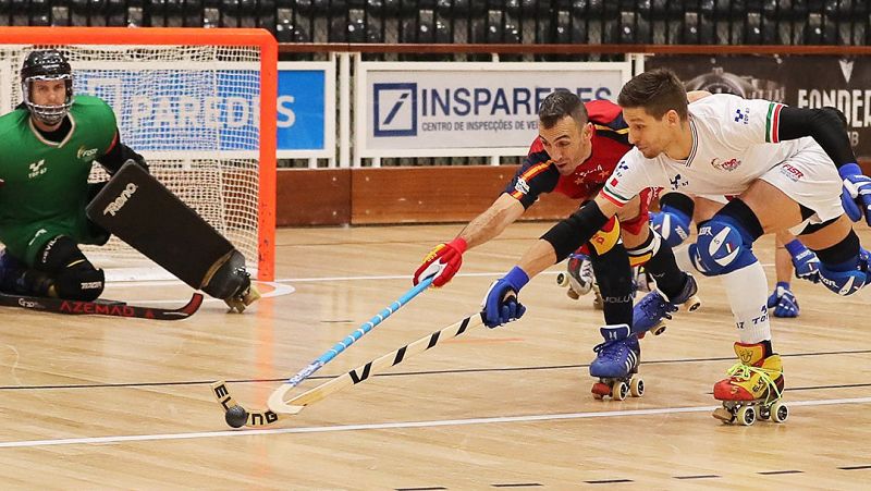 Las mejores jugadas del Italia 4-4 España del Europeo de hockey patines