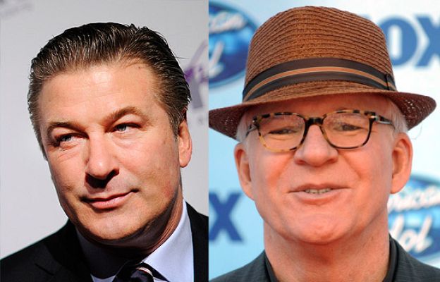  - S. Martin y A. Baldwin en los Oscar