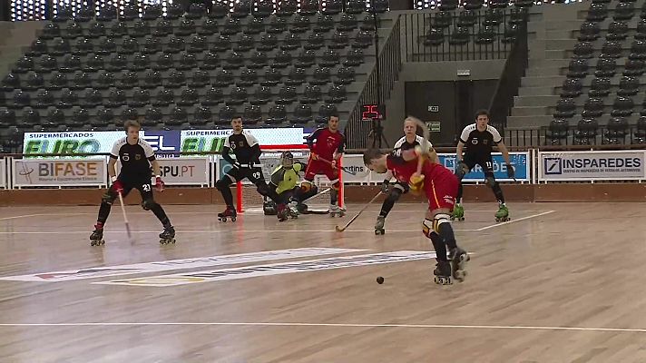 Hockey sobre patines - Campeonato de Europa: Alemania - España
