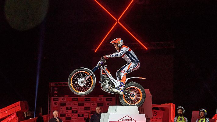 Telediario 2 - Bou, Raga o Busto: el Mundial de trial en juego en el Palau