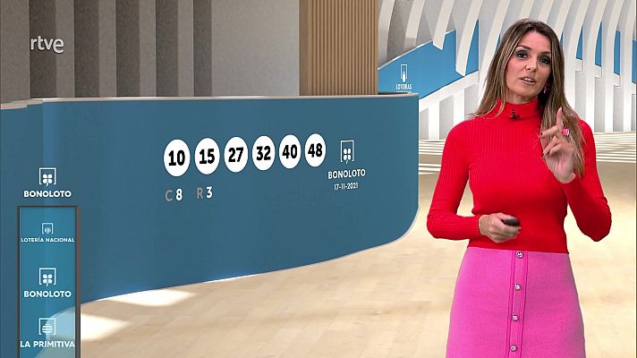 Loterías - Sorteo de la Bonoloto del 17/11/2021