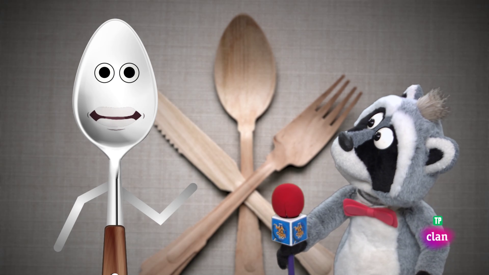 'Está mapachando' - Entrevista de cuchara y'más - Aprendemos en Clan | Ver