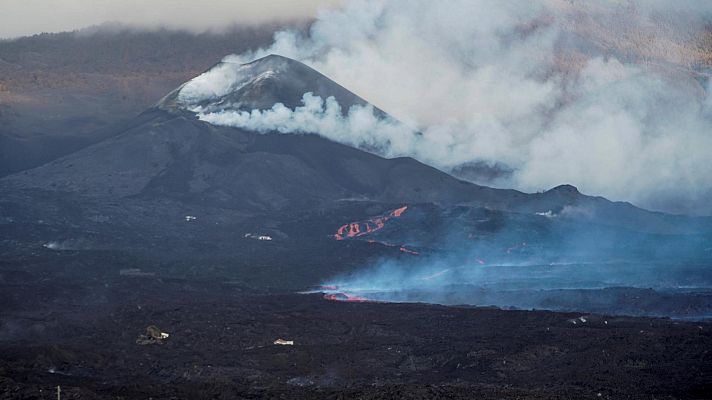 Telediario 1 - El impacto psicológico de la erupción del volcán en los niños: "No nos solemos ocupar de lo que les preocupa"