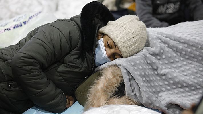 Telediario 1 - El G7 acusa a Bielorrusia de poner las vidas de los migrantes en riesgo