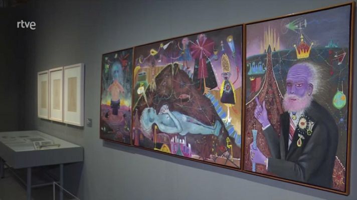 Telediario 2 - El Museo Nacional de Arte de Cataluña estrena una exposición dedicada a Gaudí