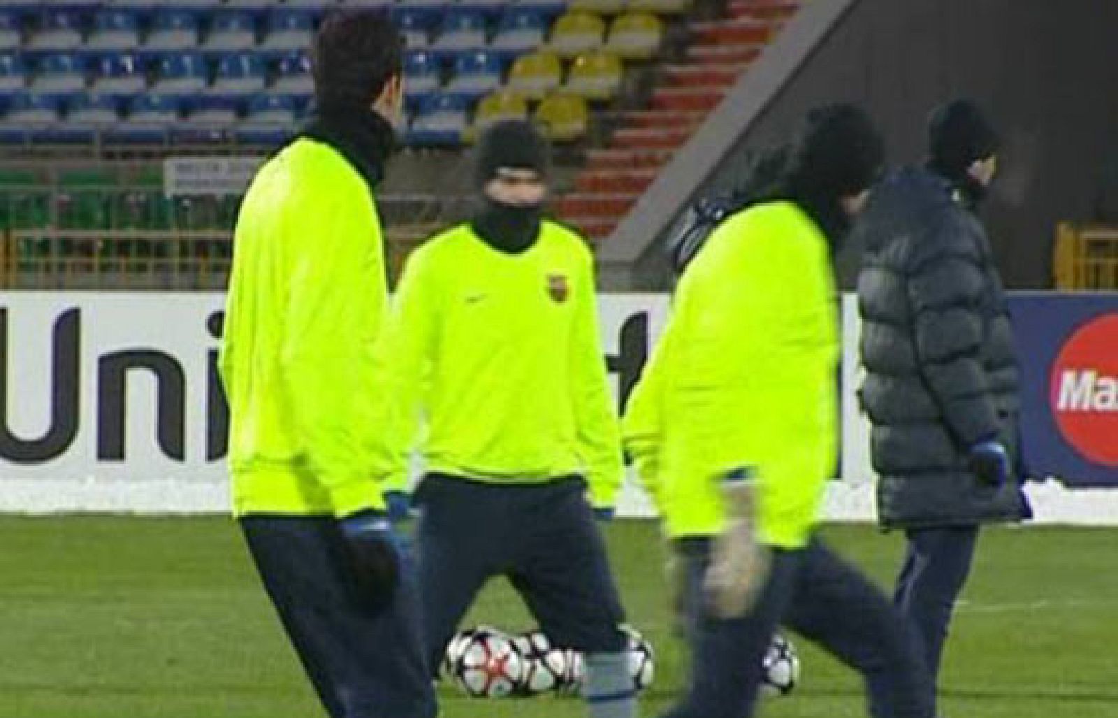 El frío será el principal rival del Barcelona en Kazan, donde se enfrentan al único equipo que les ha ganado esta temporada.