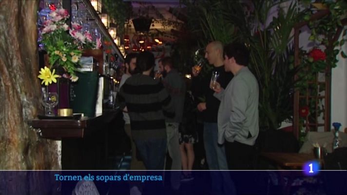 L'Informatiu - Els sopars d'empresa per Nadal s'avancen davant l'increment del contagis