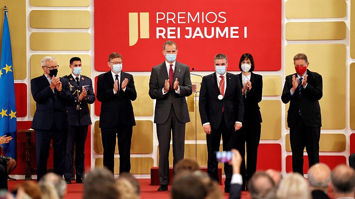 L'informatiu - Comunitat Valenciana - El rey Felipe VI entrega los Premios Rey Jaume I