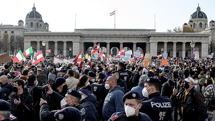Telediario Fin de Semana - Europa vuelve a liderar los contagios de COVID en el mundo