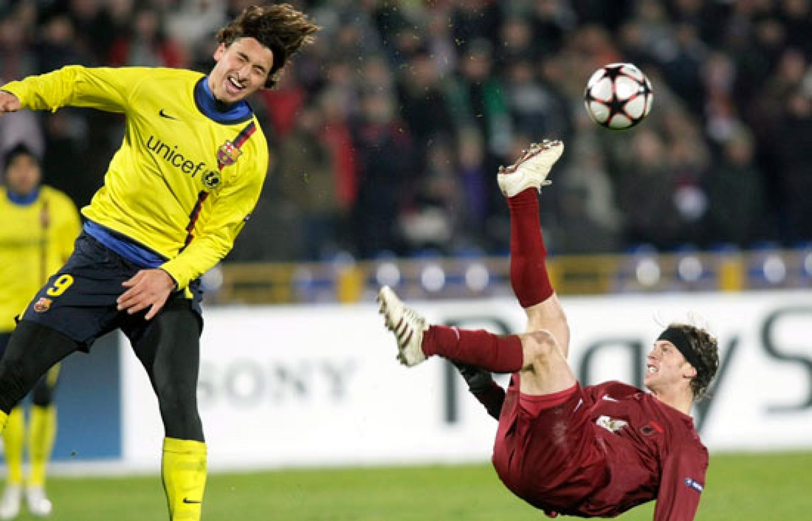 El Barça se estampa con el hielo ruso - Champions League | Ver