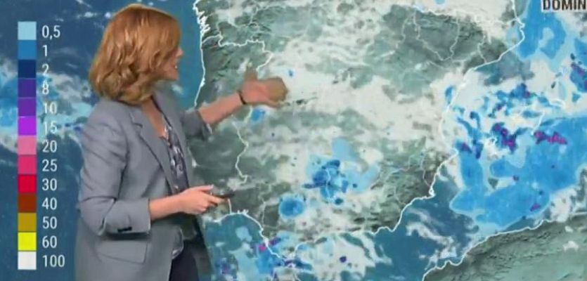 El tiempo - Un frente dejará precipitaciones en mitad sur peninsular, Baleares y Canarias