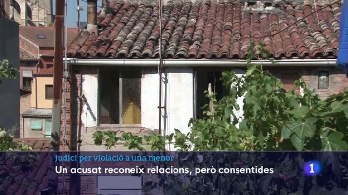 L'Informatiu - Declaren els 4 acusats d'una violació múltiple a Manresa