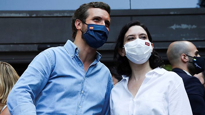 Telediario 1 - Ayuso urge a cerrar la crisis interna en el PP y defiende que "tener criterio no es ser desleal"