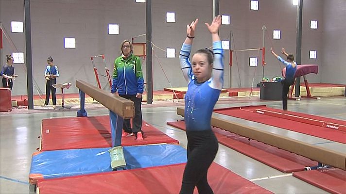 Telediario 2 - Inclusividad en el próximo campeonato de España de gimnasia