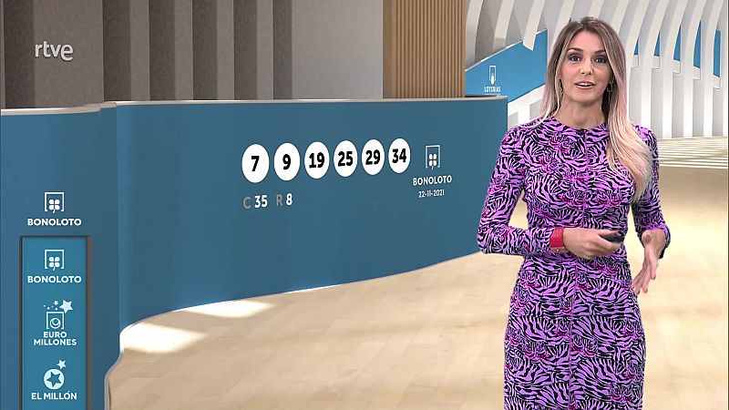 Sorteo de la Bonoloto del 22/11/2021 - ver ahora