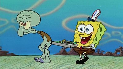 Bob Esponja — Reparto de pizza | Episodio completo Clan RTVE - Bob Esponja | Ver