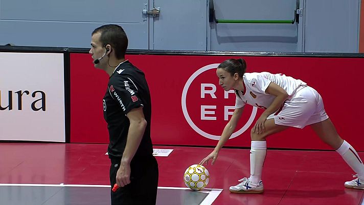 Fútbol Sala - Amistoso selección femenina: España - Portugal