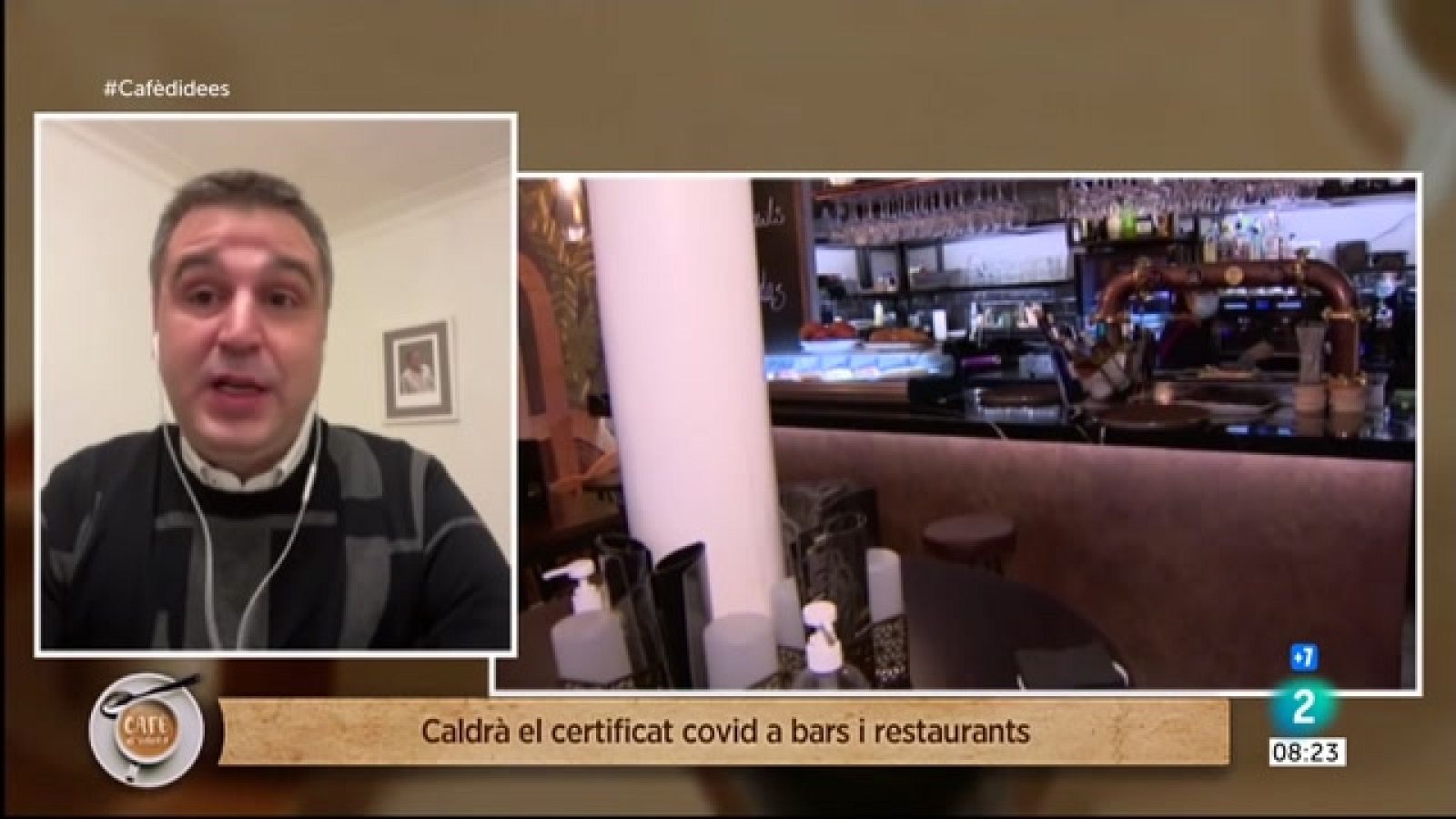 Pallarols, sobre el certificat COVID: "Dóna seguretat a la clientela, però és un nou gerro d'aigua freda en un sector esgotat"