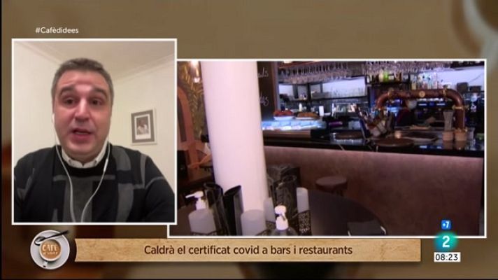 Cafè d'idees - Pallarols: "És un nou gerro d'aigua freda pel sector"