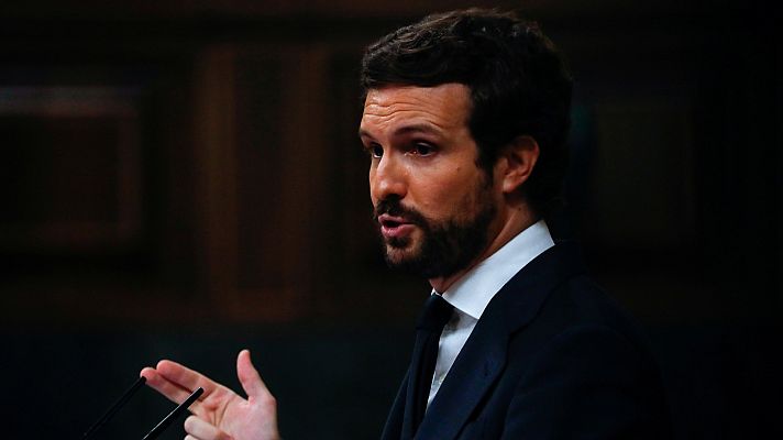 Informativo 24h - Casado pide a Sánchez la aplicación del artículo 155 en Cataluña solo en el ámbito educativo