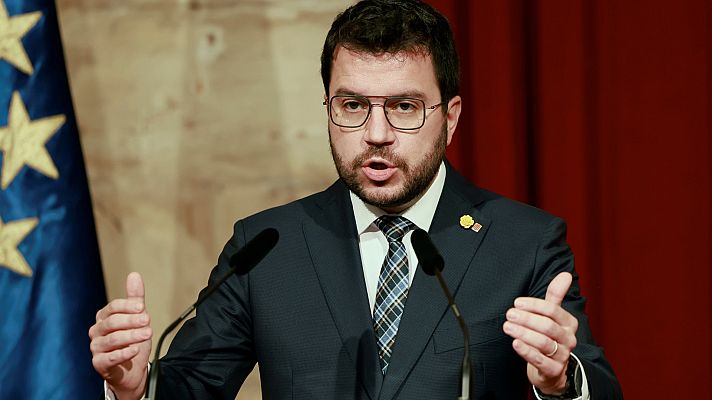 Telediario 1 - El Govern rechaza acatar la sentencia del Supremo relativa al porcentaje mínimo de castellano en las aulas